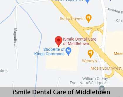 Map image for Dental Anxiety in Middletown Township, NJ